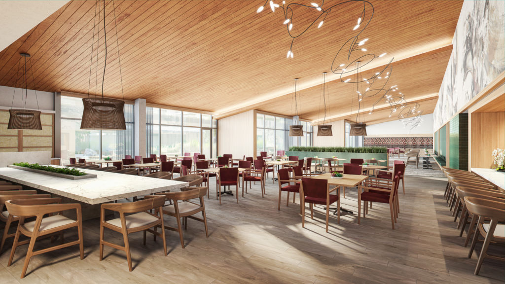 Enso Village Dining Area