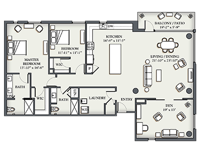 Redwood Floor Plan