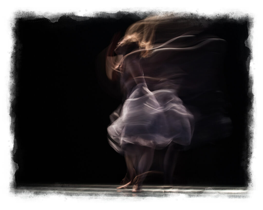 Blurred dancer