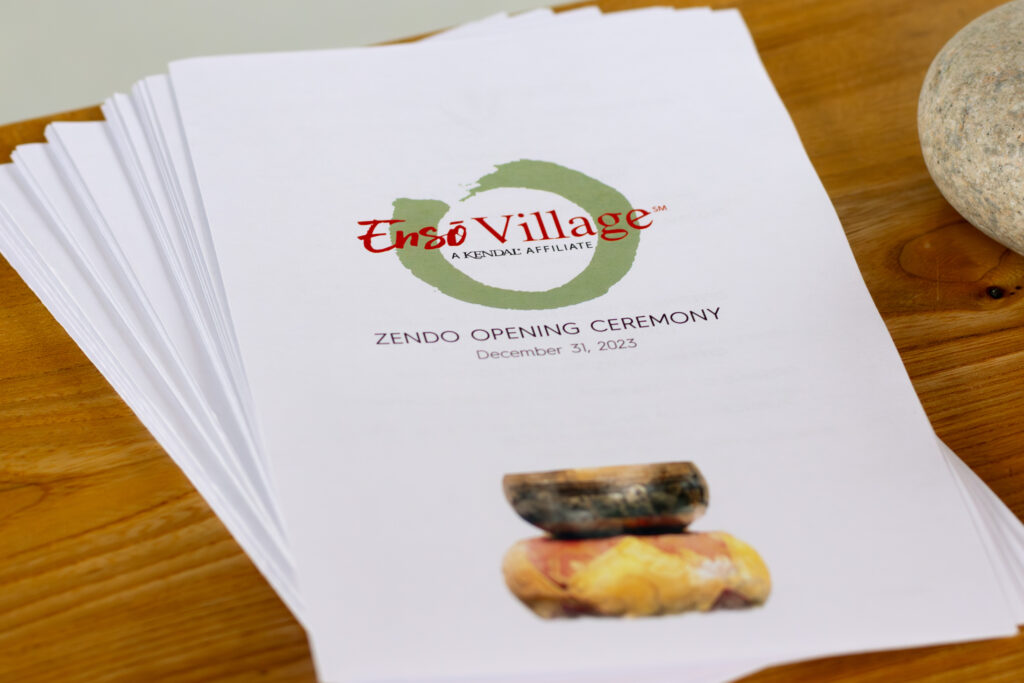 Zendo Opening Program