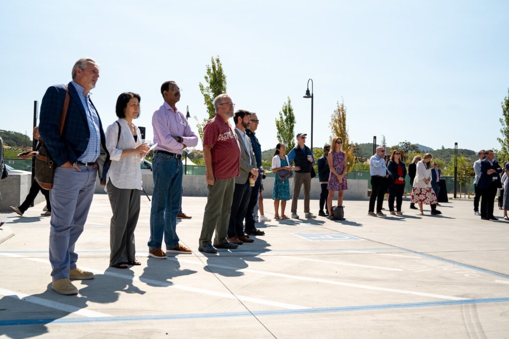 Attendees viewing